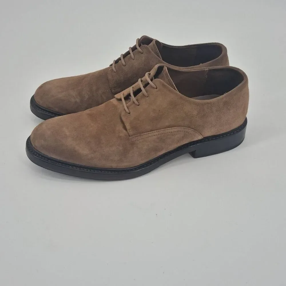 Vince Men's Davies Leather Suede Derby Shoes Size 11.5